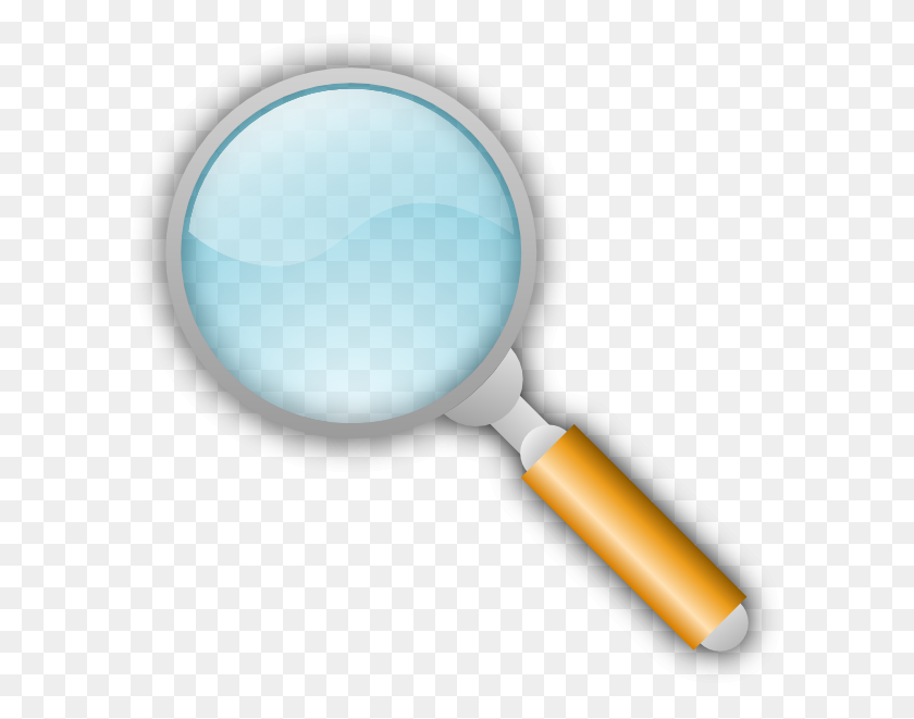 600x601 Magnifying Glass Clip Arts Download - Magnifying Glass Clipart