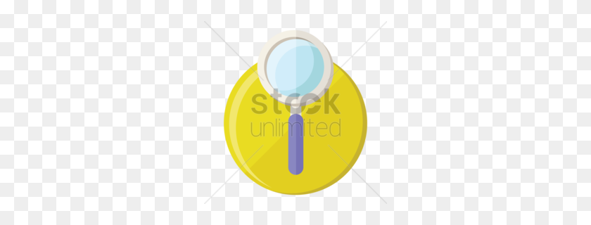 260x260 Magnifying Glass Clipart - Magnifying Glass Clipart Transparent Background