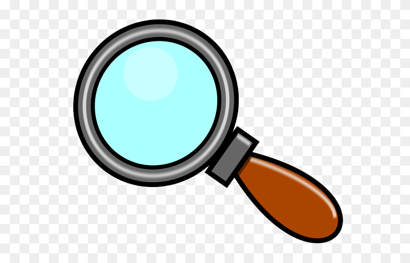 640x480 Magnifying Glass Clipart Black And White Free - Magnifying Glass Clipart