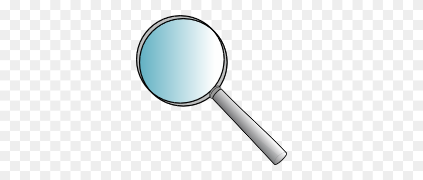 300x298 Magnifying Glass Clipart Transparent Background - Mirror Clipart