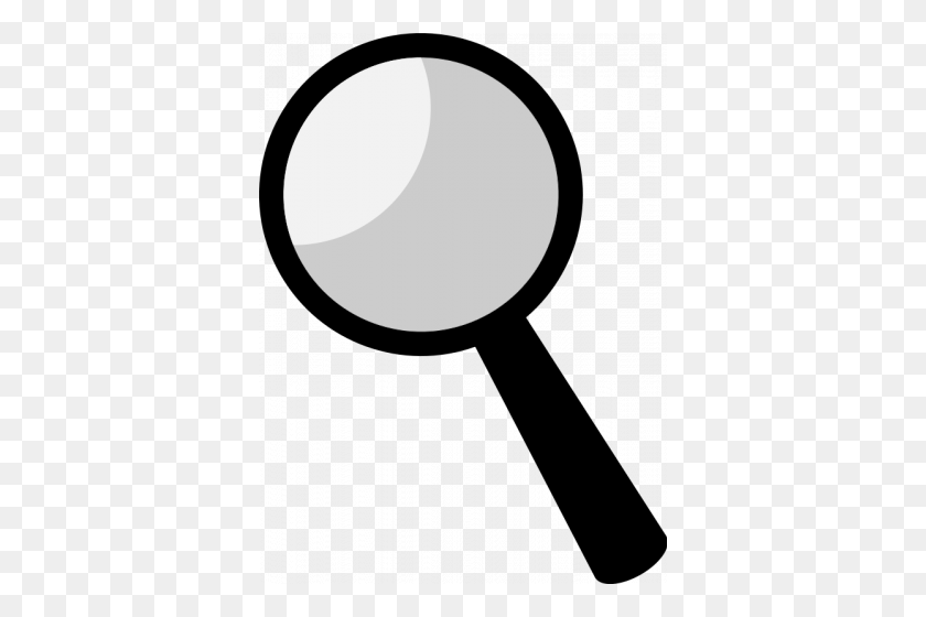 370x500 Magnifying Glass Clipart Transparent Background - Clipart Without White Background