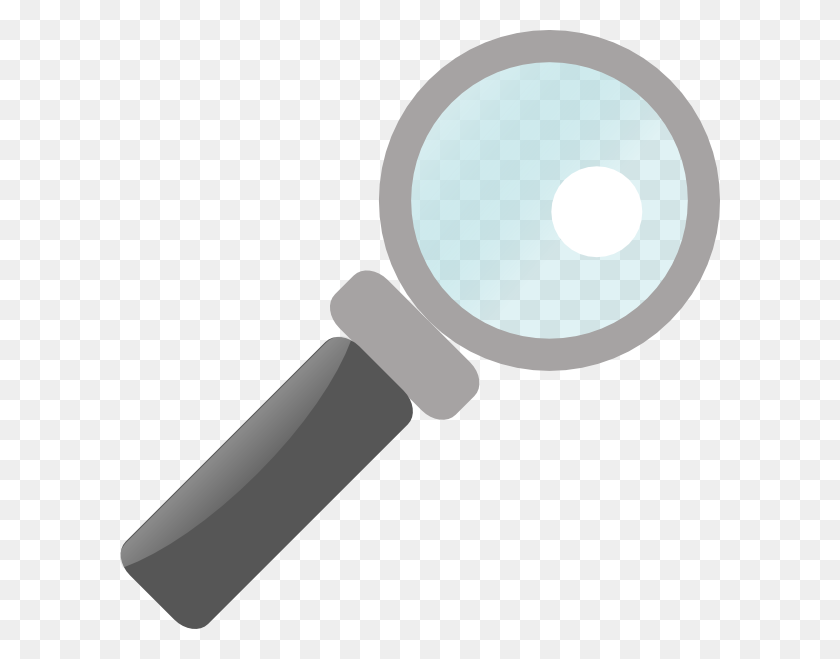 600x599 Magnifying Glass Clipart Transparent Background - Cross Clipart No Background