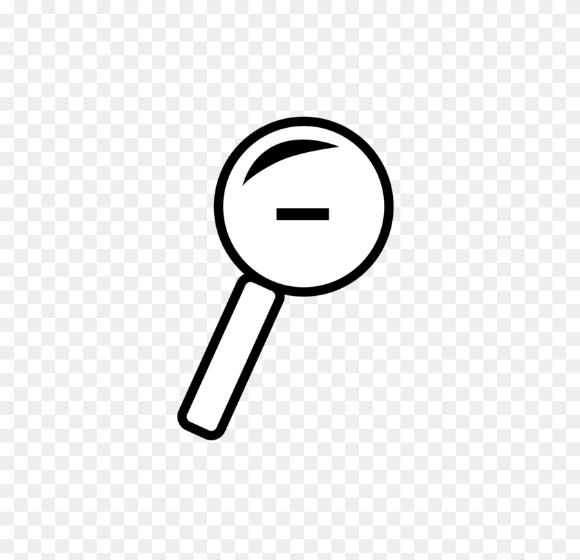 750x750 Magnifying Glass Computer Icons Lostim Drawing - Magnifying Glass Clipart Black And White