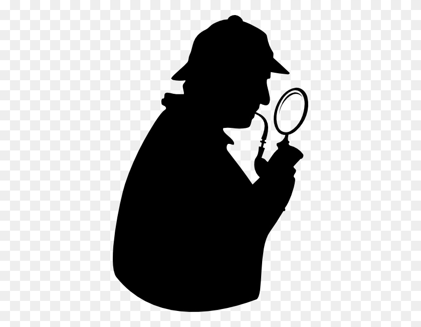390x592 Magnifying Glass Detective Png Transparent Magnifying Glass - Detective PNG
