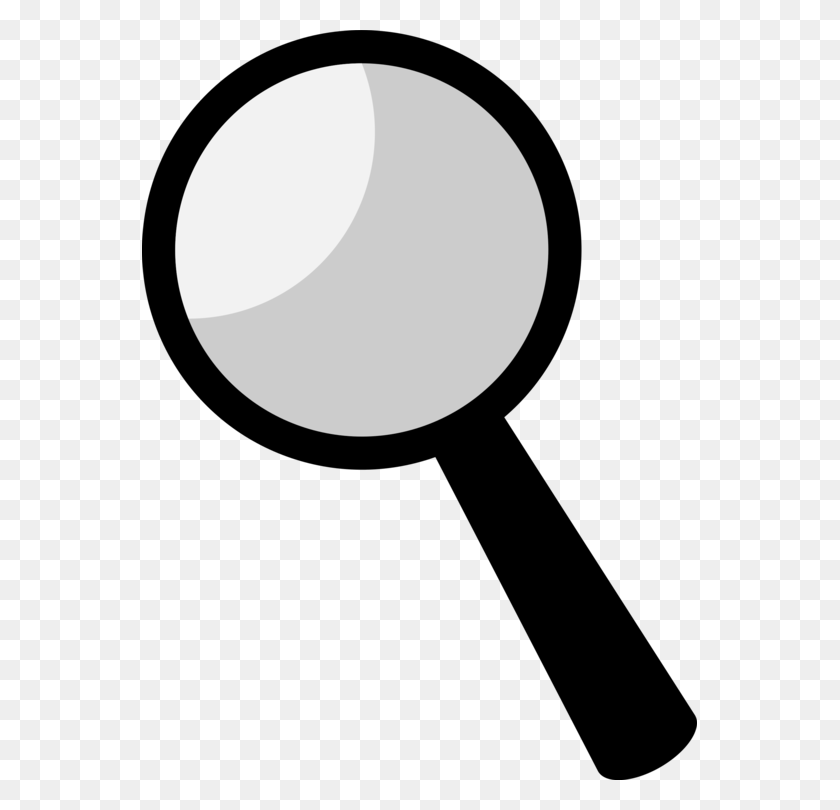 555x750 Magnifying Glass Download Detective Document - Shot Glass Clipart