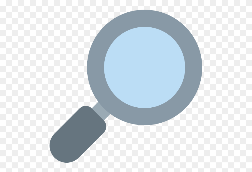 512x512 Magnifying Glass Tilted Right Emoji - Lupa PNG