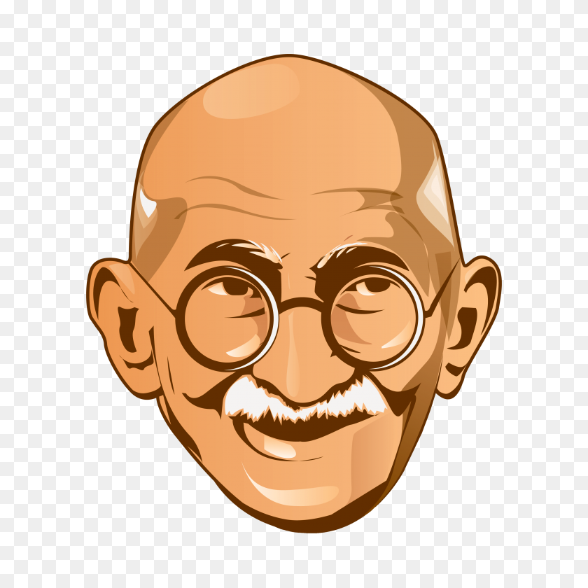 3300x3300 Mahatma Gandhi Png Transparent Images - Gandhi Clipart