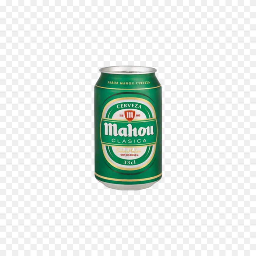 1024x1024 Mahou Clasica Beer Can Cl - Beer Can PNG