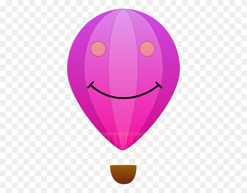 384x597 Maidis Hot Air Balloons Clip Art Free Vector - Free Hot Air Balloon Clip Art