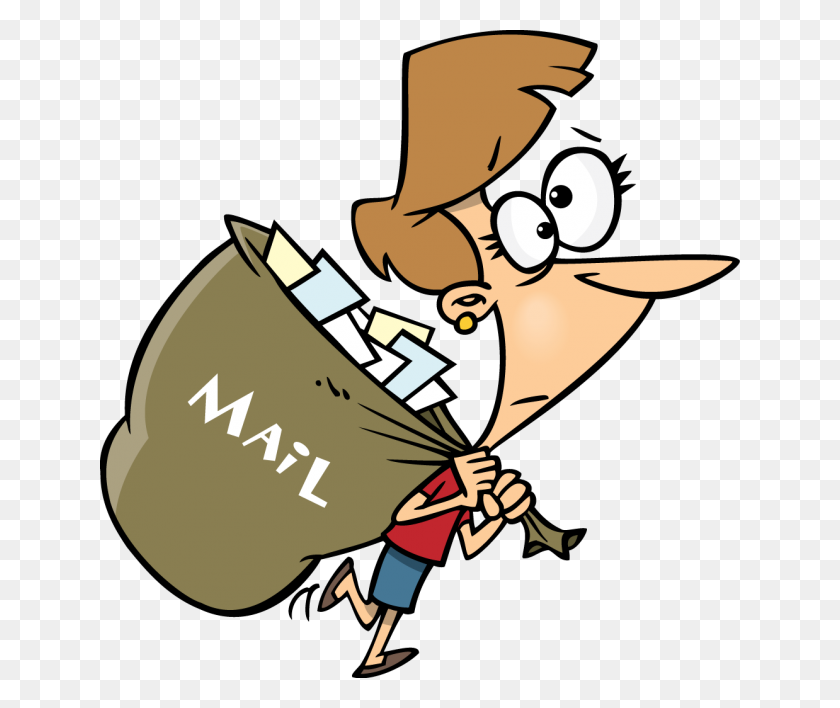 640x648 Mail Boy Clipart - Young Girl Clipart