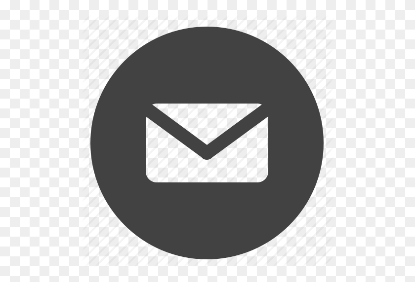 512x512 Mail Mailbox Letter Message Round Ui Minnesota - Mail PNG