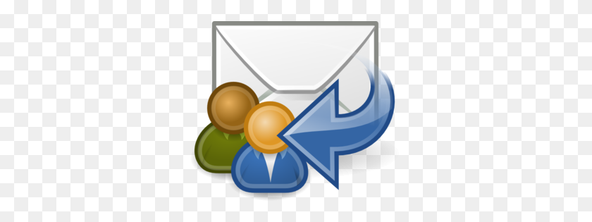 299x255 Mail Reply All Clip Art - Mail Clipart
