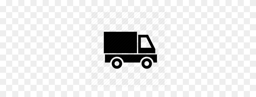 260x260 Mail Truck Clipart - Christmas Truck Clipart