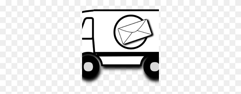 268x268 Mail Truck Coloring Pages - Woodchuck Clipart
