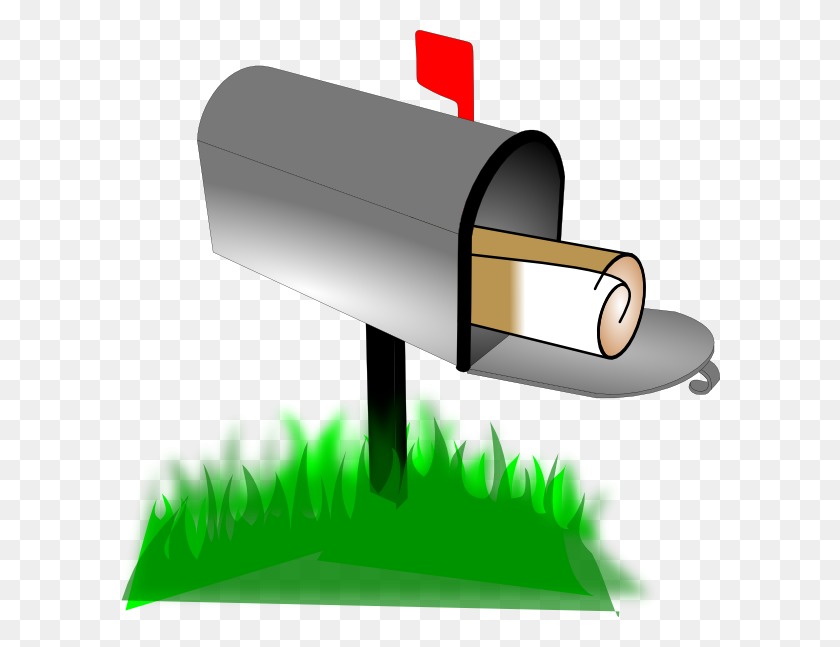 600x587 Mailbox Clip Art - Gracias Clipart