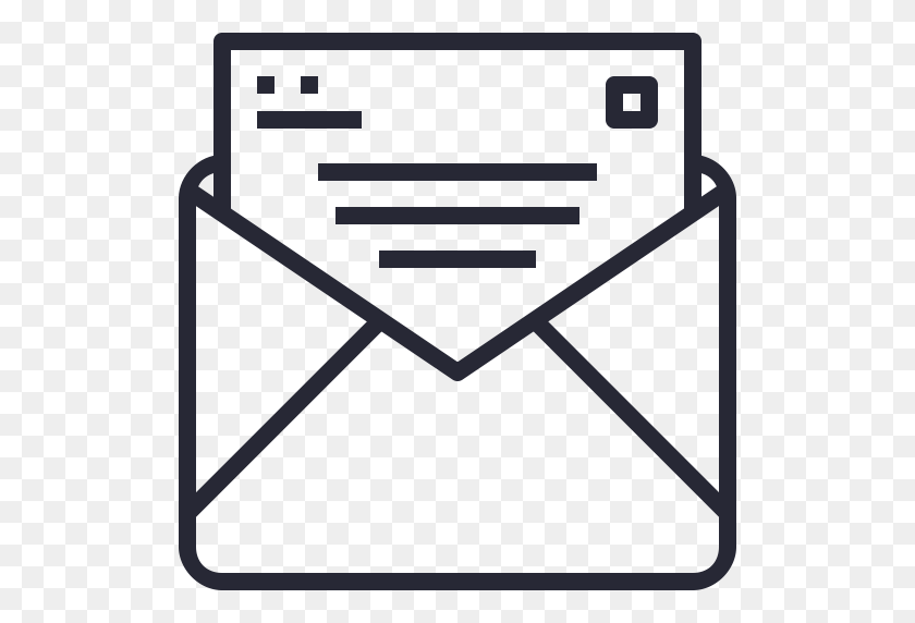 512x512 Mailbox, Communications, Email, Envelope, Message, Mail, Post - Email Logo White PNG