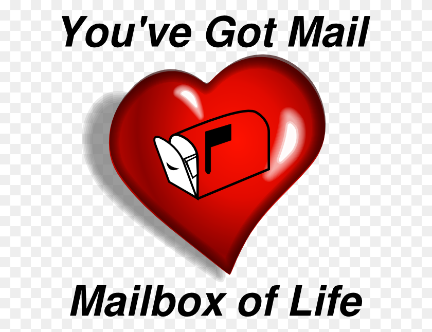 600x586 Buzón De La Vida You Ve Got Mail Clipart - Youve Got Mail Clipart