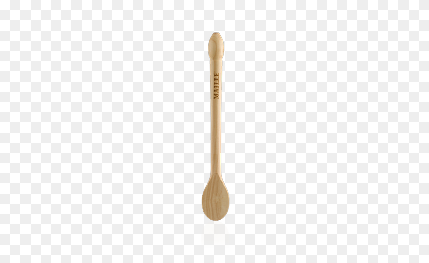 480x456 Maille Wooden Engraved Mustard Tasting Spoon - Wooden Spoon PNG