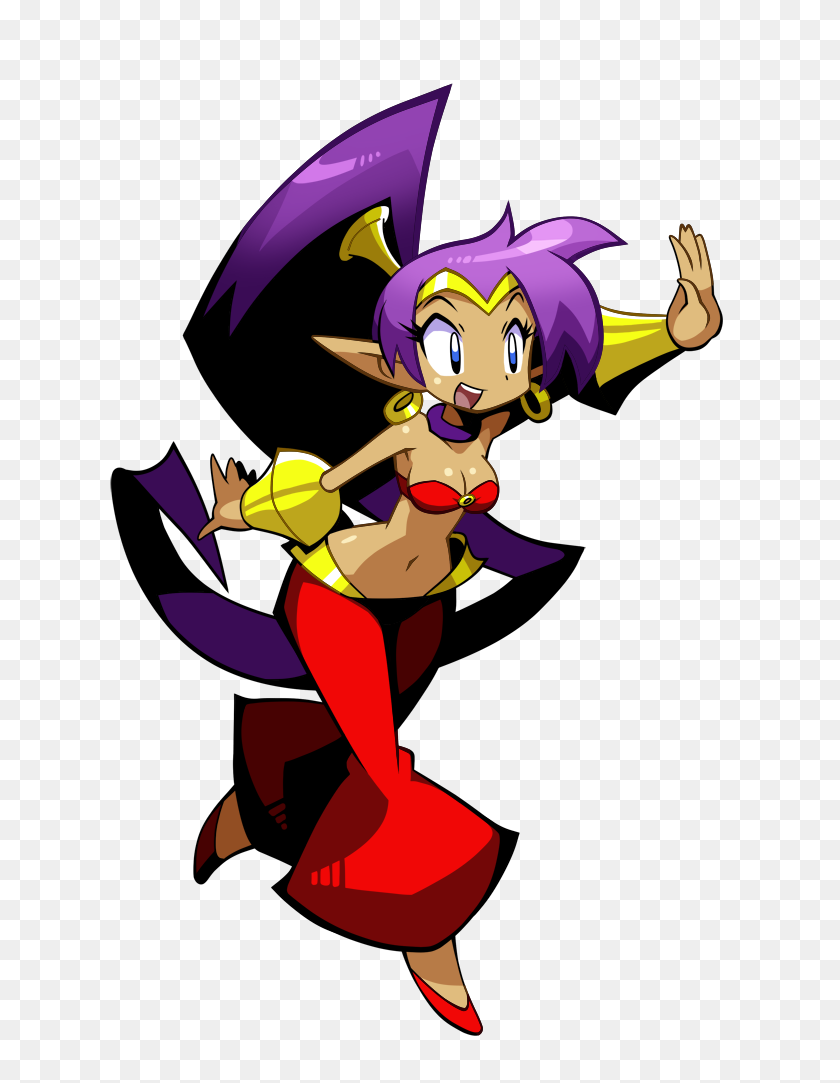 724x1023 Главный Дизайн Shantae, Который Вы Бы Предпочли В Super Smash Bros - Shantae Png