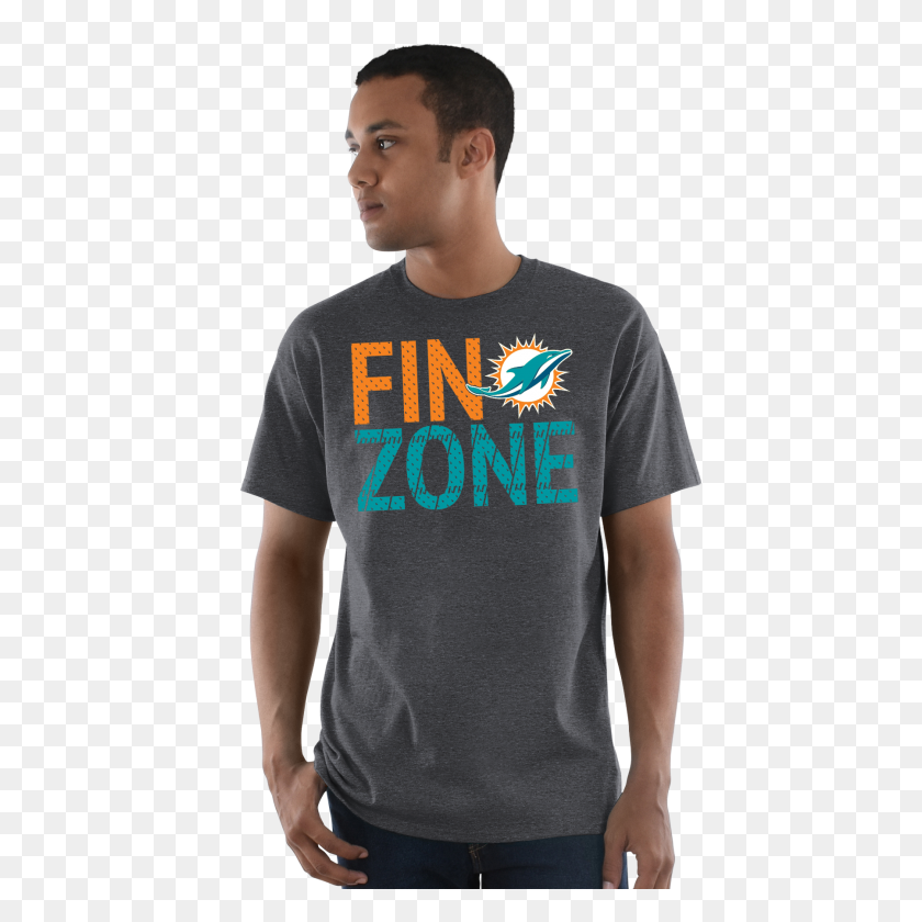 1800x1800 Majestic Men's Nfl Miami Dolphins Safety Blitz T Shirt United - Miami Dolphins Png