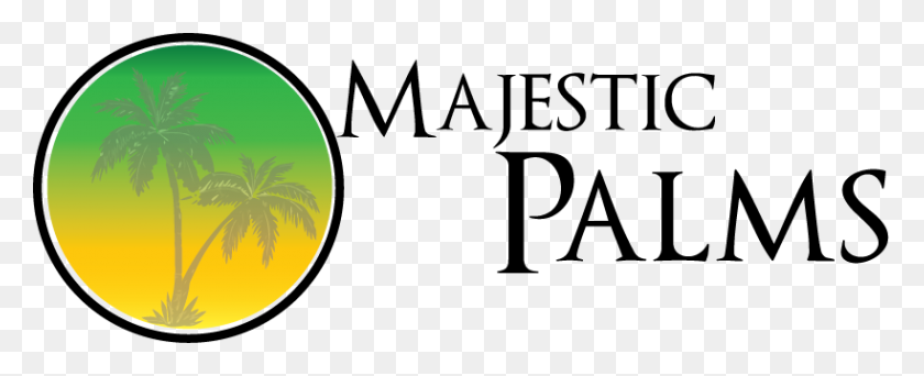 819x297 Majestic Palms Majestic Palms - Palms PNG
