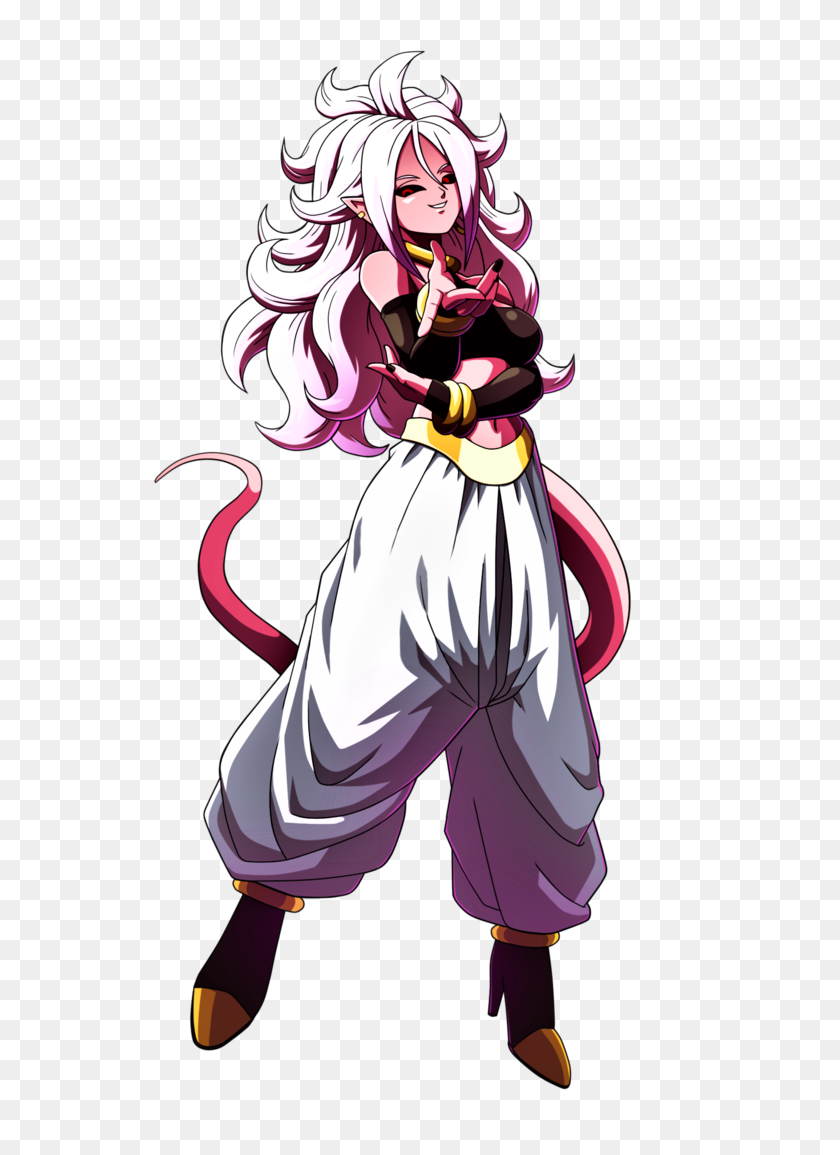 730x1095 Majin Android Personnages De Dragon Ball - Android 21 PNG