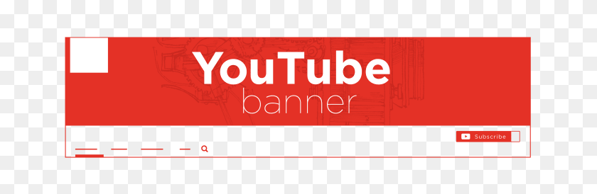 680x214 Make A Banner For Your Youtube Channel - Youtube Banner PNG
