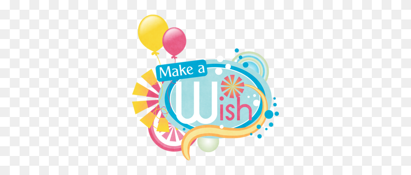 300x299 Make A Wish Cricut Print And Cut, Or Write Only - Party Time Clipart