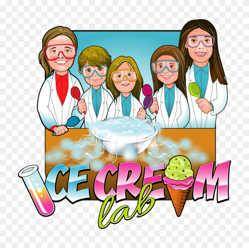 1000x1000 Получите Удовольствие От Обучения С Лабораторией Мороженого Milton Ice Cream Lab - Ice Cream Party Clip Art