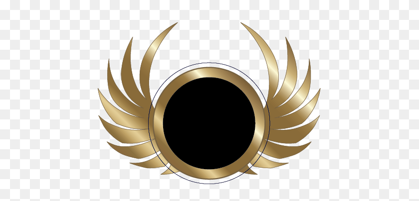 476x344 Создайте Собственный Дизайн Логотипа Wings С Помощью Нашего Бесплатного Конструктора Логотипов - Gold Wings Png