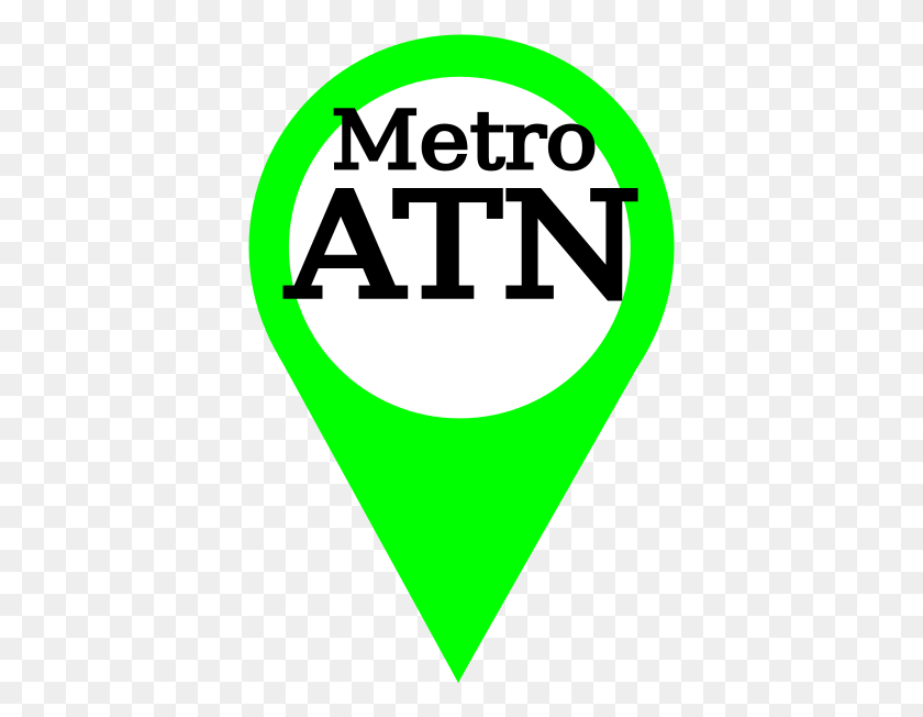390x592 Maker Metro Atn Okupa Verde Clip Art - Metro Clipart