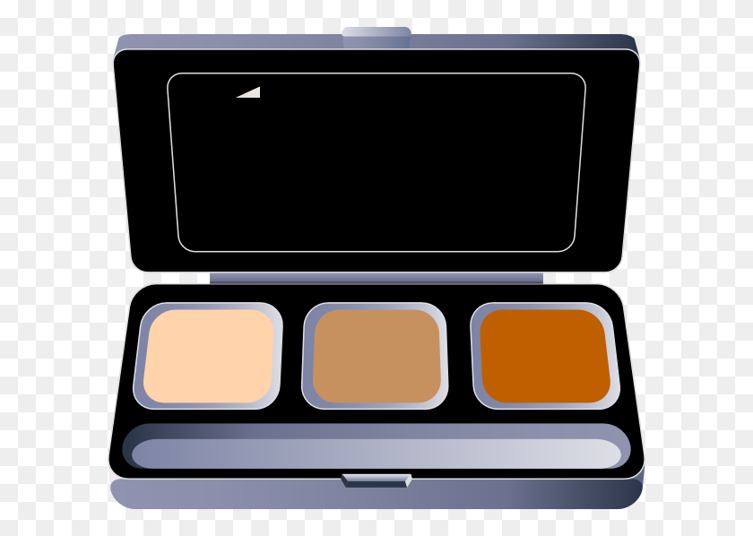 600x538 Maquillaje Cliparts Sombra De Ojos Free Download Clipart - Makeup Clipart