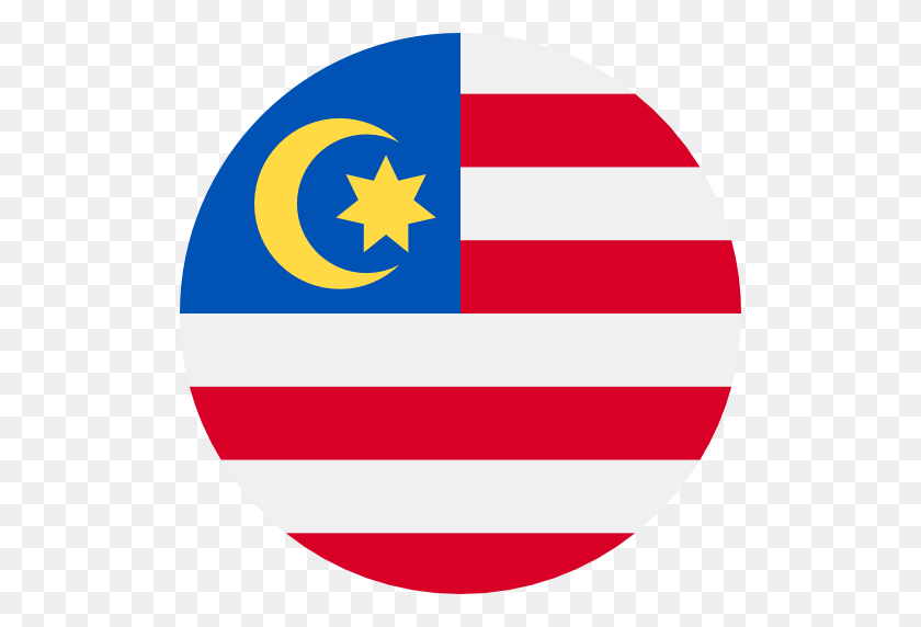 512x512 Малайзия, Флаг, Значок Страны - Флаги Мира Png