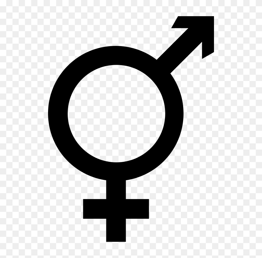 576x768 Signo Masculino Y Femenino - Signo Femenino Png