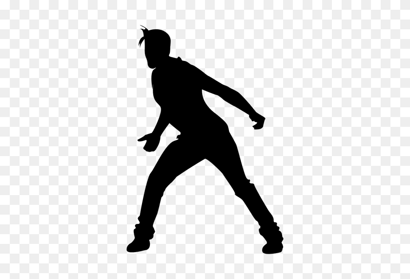 512x512 Male Dancing Silhouette - Dancer Silhouette PNG