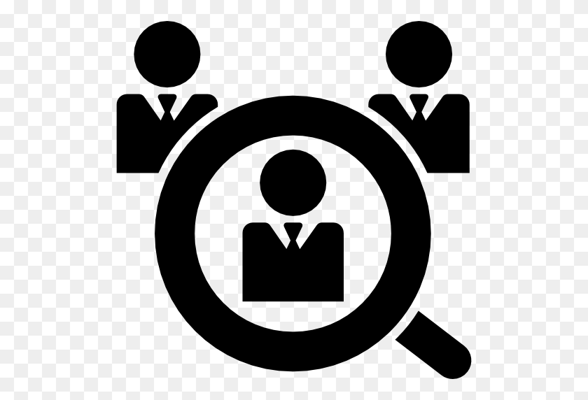 512x512 Male Job Search Symbol - Job Icon PNG