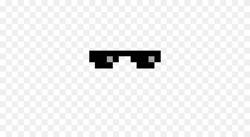 400x400 Male, Sunglasses, Pixel, Deal With It Glasses Png - Pixel PNG