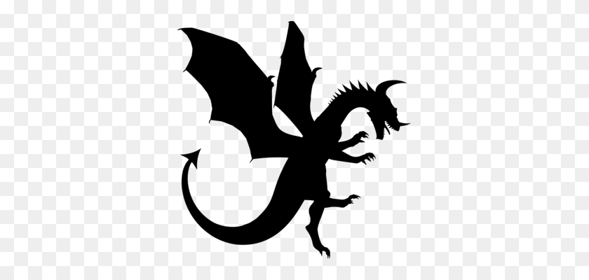 333x340 Maleficent Dragon Drawing Silhouette Computer Icons Free - Maleficent Clipart