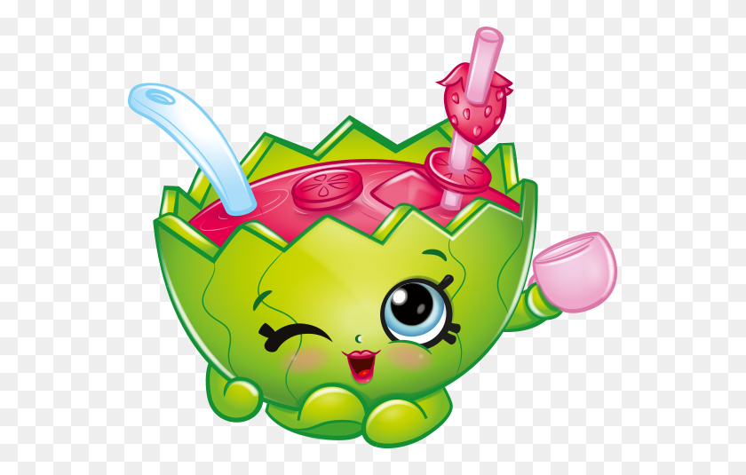 575x475 Mallory Watermelon Punch Shopkins Picture - Punch Clipart