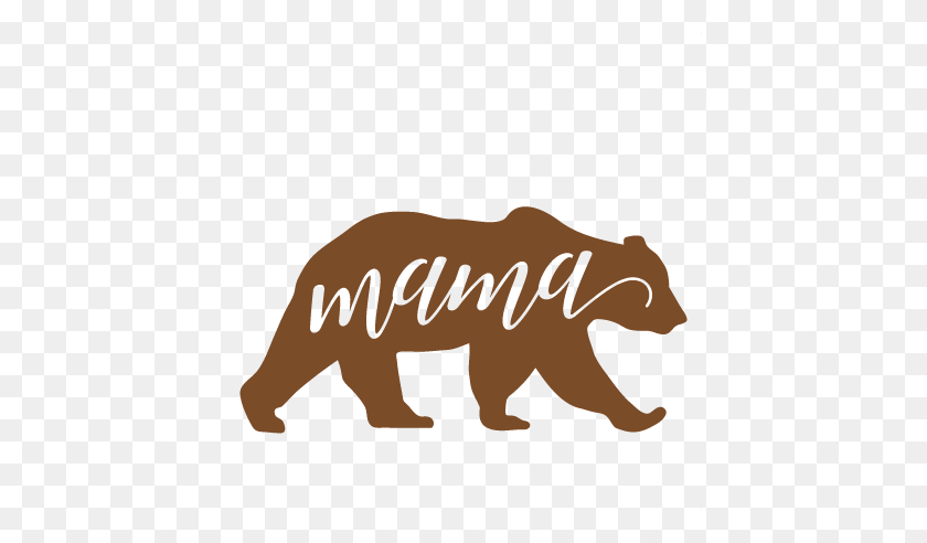 432x432 Mama Bear Cuts Scrapbook Cute Clipart - Mama Bear Clipart