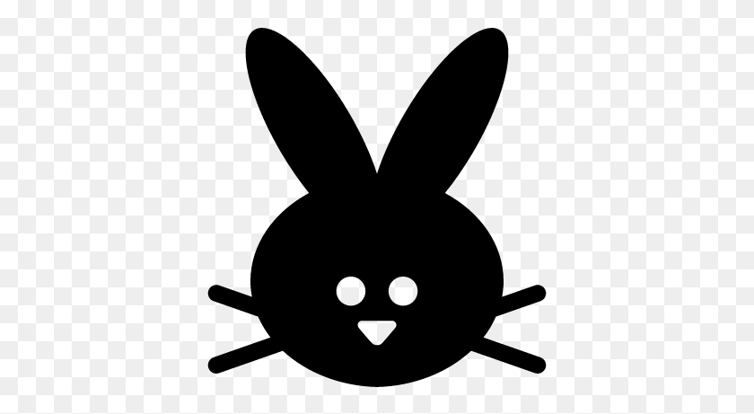 379x401 Mammal Clipart Rabbit Computer Icons Easter Bunny Rabbit Head Icon - Bunny Head Clipart