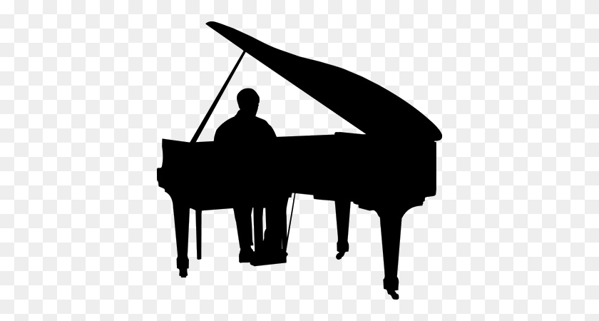 400x390 Млекопитающее Клипарт Steinway Sons Grand Piano Png - Клипарт Пианист