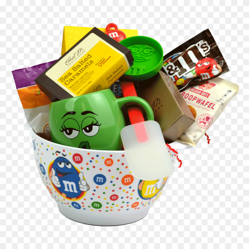 1024x1024 Mampm Character Gift Baking Bowl Only From Karin's Florist - Mandms PNG