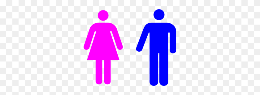 299x249 Man And Woman - Man Woman Clipart