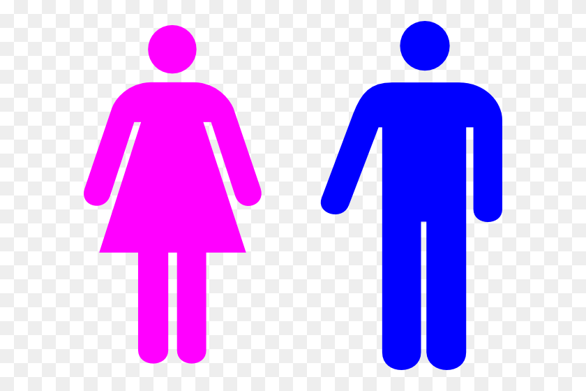 600x500 Man And Woman - Husband Wife Clipart