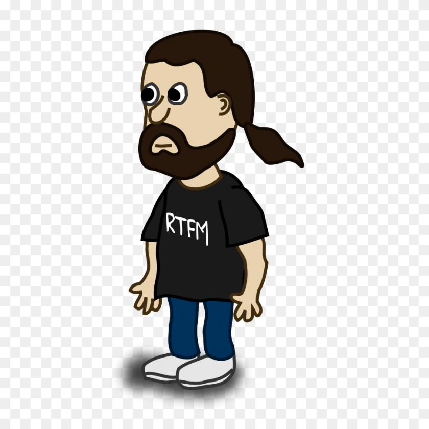 900x900 Man Clipart Guy - Person Talking Clipart