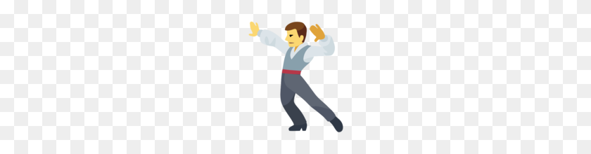 160x160 Man Dancing Emoji On Facebook - Dancing Emoji PNG