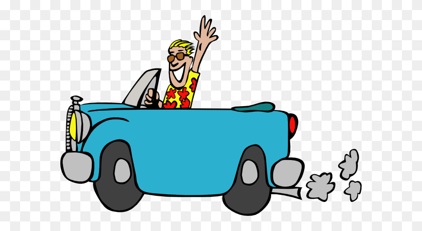 600x399 Man Driving Car Clip Art - We The People Clipart