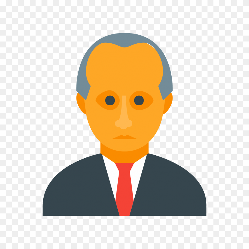 1600x1600 Man Face Icon - Putin Face PNG