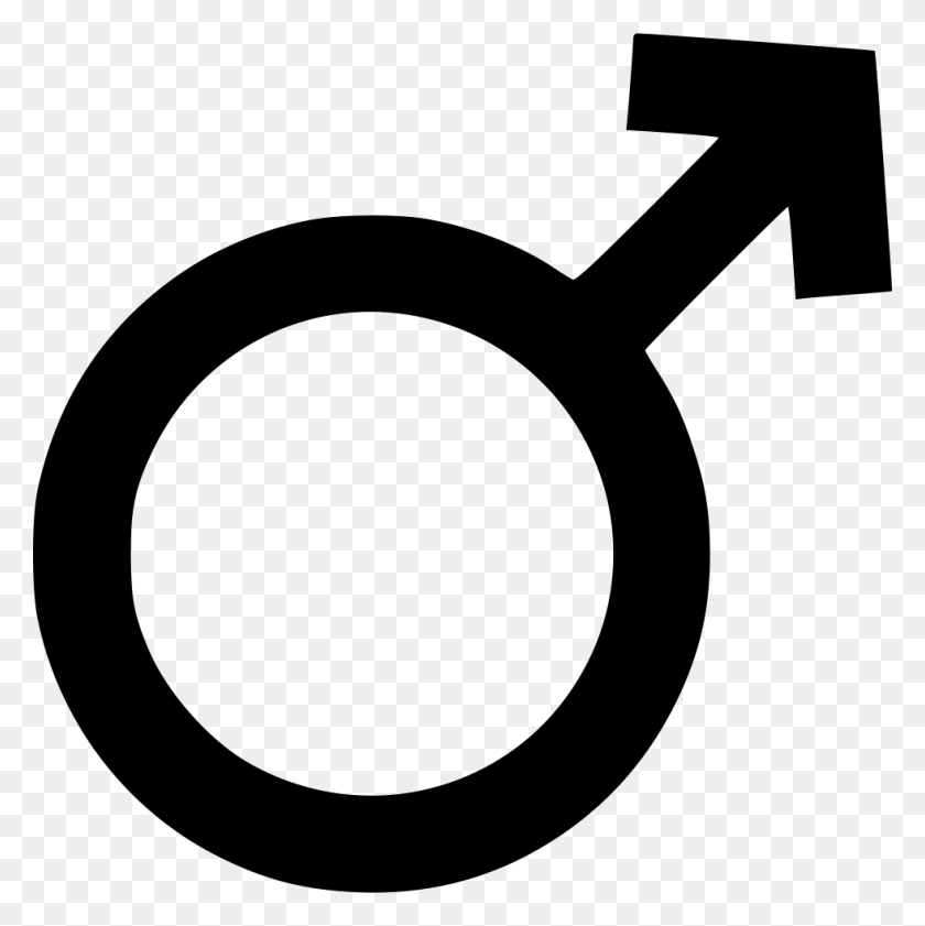 980x982 Man Gender Sex Male Gender Symbol Png Icon Free Download - Male Icon PNG